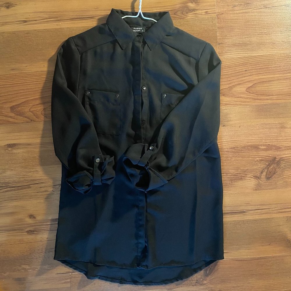 Black Blouse S - Paper Moon